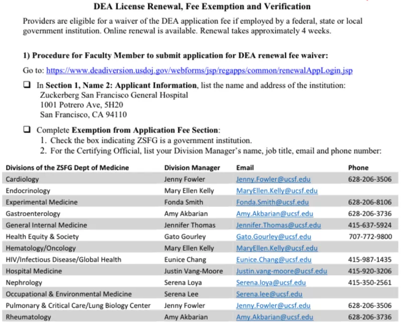 DEA Waiver Information DEA Waiver Information