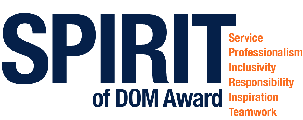 SPIRIT of DOM Award